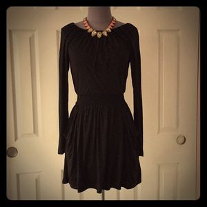 Black Long-sleeve Dress